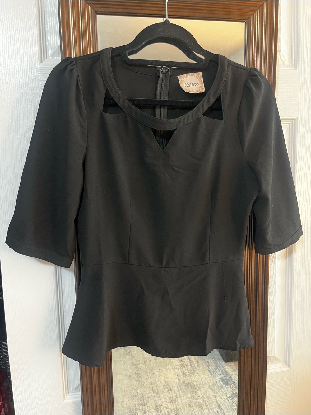 Alythea black blouse